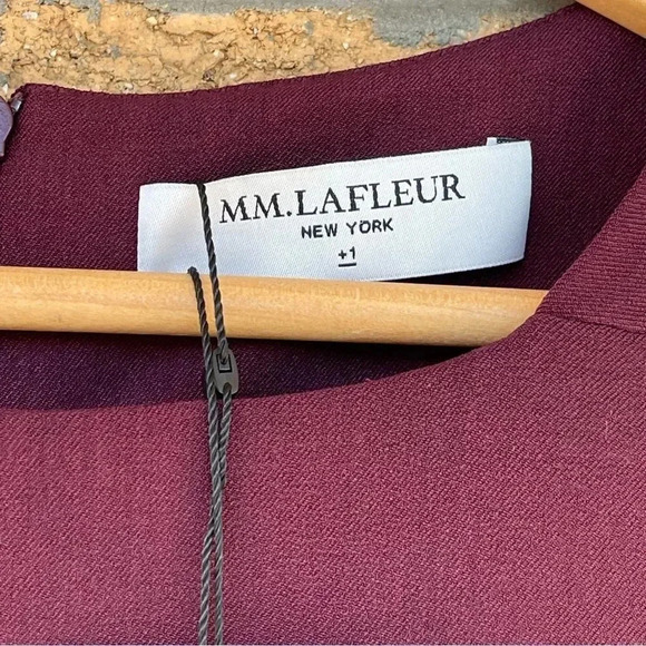 M.M. Lafleur The Emily Dress in Claret 1x - Picture 4 of 14